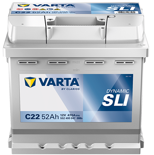Акумулатор_VARTA_DYNAMIC_SLI_552400047_52AH_470A_R+ Акумулатор VARTA DYNAMIC SLI 552400047 52AH 470A R+ - Image 1