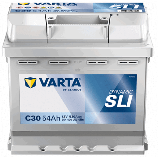Акумулатор VARTA DYNAMIC SLI 554400053 54AH 530A R+ - Image 1