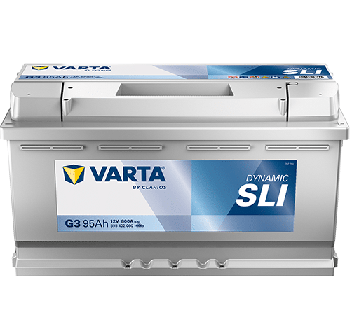 Акумулатор_VARTA_DYNAMIC_SLI_595402080_95AH_800A_R+ Акумулатор VARTA DYNAMIC SLI 595402080 95AH 800A R+ - Image 1