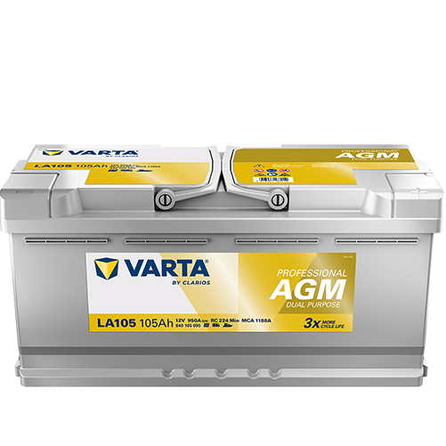 Акумулатор_VARTA_PROFESSIONAL_AGM_840105095_105AH_950A_R+ Акумулатор VARTA PROFESSIONAL AGM 840105095 105AH 950A R+ - Image 1