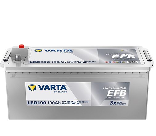 Акумулатор_VARTA_PROFESSIONAL_EFB_932190105_190AH_1050A_L+ Акумулатор VARTA PROFESSIONAL EFB 932190105 190AH 1050A L+ - Image 1
