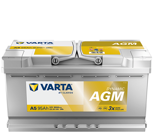 Акумулатор VARTA DYNAMIC AGM 595901085 95AH 850A R+ Акумулатор VARTA DYNAMIC AGM 595901085 95AH 850A R+