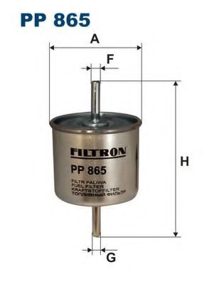 Горивен филтър (PP865 - FILTRON)