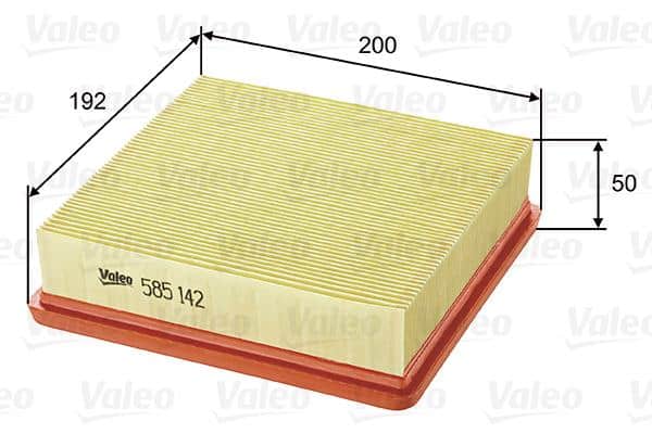 Въздушен филтър (585142 - VALEO) Въздушен филтър (585142 - VALEO)