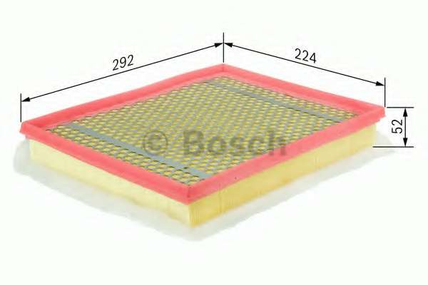 Въздушен филтър (F 026 400 012 - BOSCH) Въздушен филтър (F 026 400 012 - BOSCH)