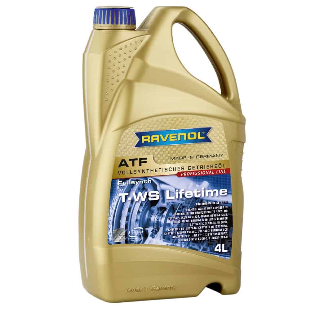 Трансмисионно масло RAVENOL ATF T-WS Lifetime 4L Трансмисионно масло RAVENOL ATF T-WS Lifetime 4L