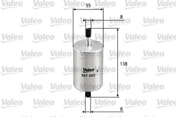 Горивен филтър (587002 - VALEO)