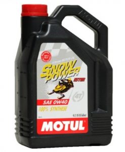 Масло MOTUL SNOWPOWER 4T 0W40 - 4L
