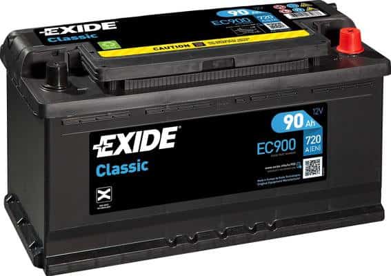 Акумулатор EXIDE CLASSIC 90AH 720A R+ Акумулатор EXIDE CLASSIC 90AH 720A R+