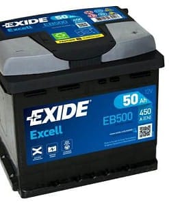 Акумулатор EXIDE EXCELL 50AH 450A R+