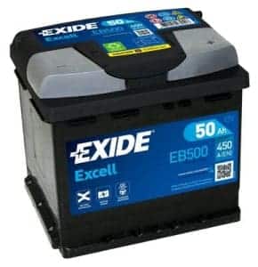 Акумулатор EXIDE EXCELL 50AH 450A R+ Акумулатор EXIDE EXCELL 50AH 450A R+