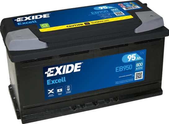 Акумулатор EXIDE EXCELL 95AH 800A R+ Акумулатор EXIDE EXCELL 95AH 800A R+