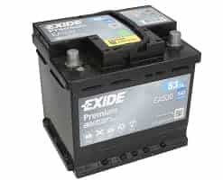 Акумулатор EXIDE PREMIUM 53AH 540A R+