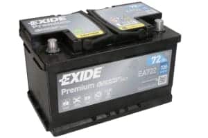 Акумулатор EXIDE PREMIUM 72AH 720A R+ Акумулатор EXIDE PREMIUM 72AH 720A R+