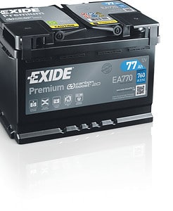Акумулатор EXIDE PREMIUM 77AH 760A R+