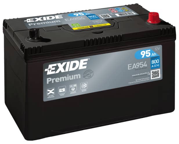 Акумулатор EXIDE PREMIUM 95AH 800A R JIS Акумулатор EXIDE PREMIUM 95AH 800A R JIS
