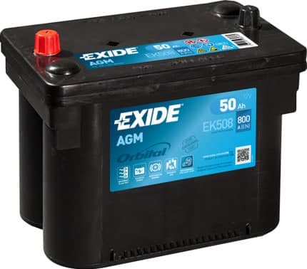 Акумулатор EXIDE START STOP AGM 50AH 800A L+ Акумулатор EXIDE START STOP AGM 50AH 800A L+