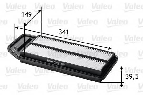 Въздушен филтър (585335 - VALEO)