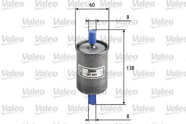 Горивен филтър (587003 - VALEO)