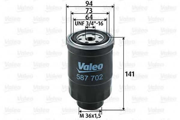 Горивен филтър (587702 - VALEO)
