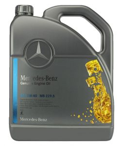 Оригинално масло MERCEDES 229.5 5W40 5L 000 989 92 02 13