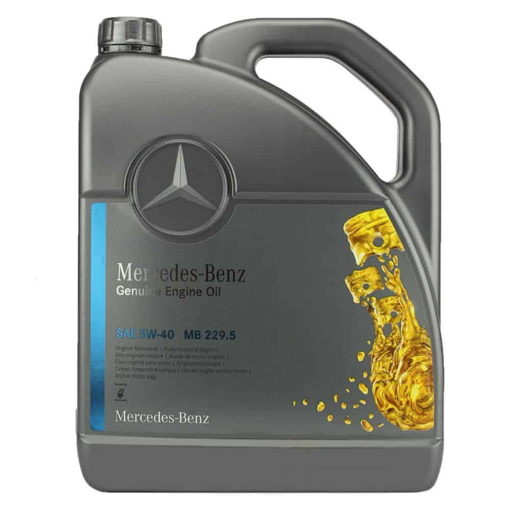 Оригинално масло MERCEDES 229.5 5W40 5L 000 989 92 02 13 Оригинално масло MERCEDES 229.5 5W40 5L 000 989 92 02 13
