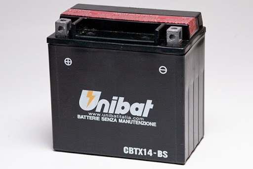 Акумулатор UNIBAT CBTX14-BS 12V/12AH Акумулатор UNIBAT CBTX14-BS 12V/12AH