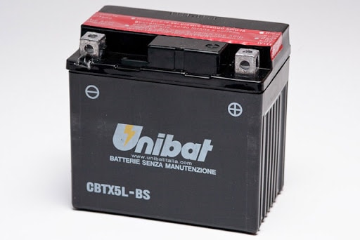 Акумулатор за мотор UNIBAT CBTX5L-BS 12V 4AH R+ Акумулатор за мотор UNIBAT CBTX5L-BS 12V 4AH R+