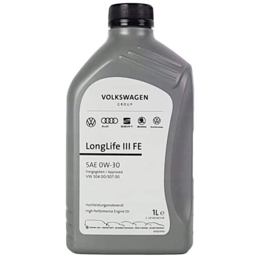 Оригинално масло VOLKSWAGEN LONG LIFE III FE G S55 545 M2 0W30 1L