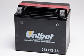Акумулатор за мотор UNIBAT CBTX12-BS 12V 10AH L+ Акумулатор за мотор UNIBAT CBTX12-BS 12V 10AH L+