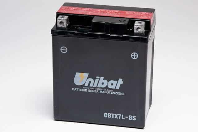 Акумулатор за мотор UNIBAT CBTX7L-BS 12V 6AH R+ Акумулатор за мотор UNIBAT CBTX7L-BS 12V 6AH R+