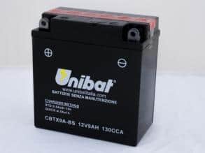 Акумулатор за мотор UNIBAT CBTX9A-BS 12V 9AH L+ Акумулатор за мотор UNIBAT CBTX9A-BS 12V 9AH L+