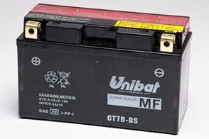 Акумулатор за мотор UNIBAT CT7B-BS 12V 6.5AH L+ Акумулатор за мотор UNIBAT CT7B-BS 12V 6.5AH L+