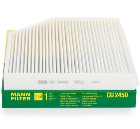 Филтър въздух за вътрешно пространство (CU 2450 - MANN) Филтър въздух за вътрешно пространство (CU 2450 - MANN)