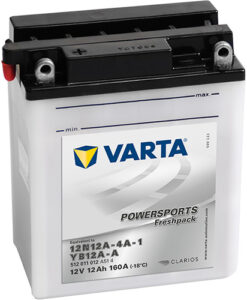 Акумулатор VARTA POWERSPORTS Freshpack 512 011 012 12N12A-4A-1 12AH 160A 12V L+
