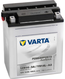 Акумулатор VARTA POWERSPORTS Freshpack 514 011 014 YB14L-A2 14AH 190A 12V R+