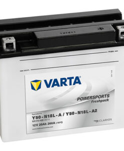 Акумулатор VARTA POWERSPORTS Freshpack 520 012 020 Y50N18L-A2 20AH 260A 12V R+