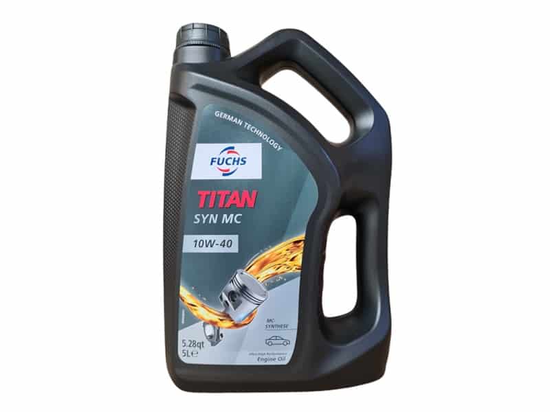 Масло FUCHS TITAN SYN MC 10W40 5L Масло FUCHS TITAN SYN MC 10W40 5L