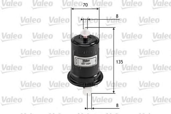 Горивен филтър (587024 - VALEO)