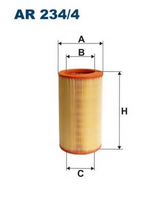 Въздушен филтър (AR 234/4 - FILTRON)