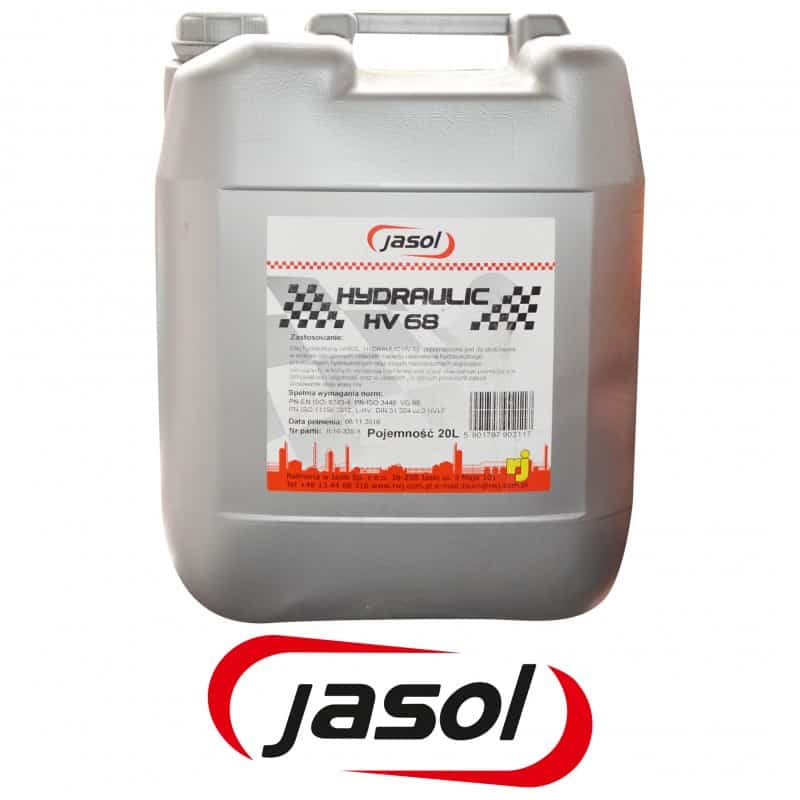 Хидравлично масло Jasol HYDRAULIC HV 68 - 20L Хидравлично масло Jasol HYDRAULIC HV 68 - 20L