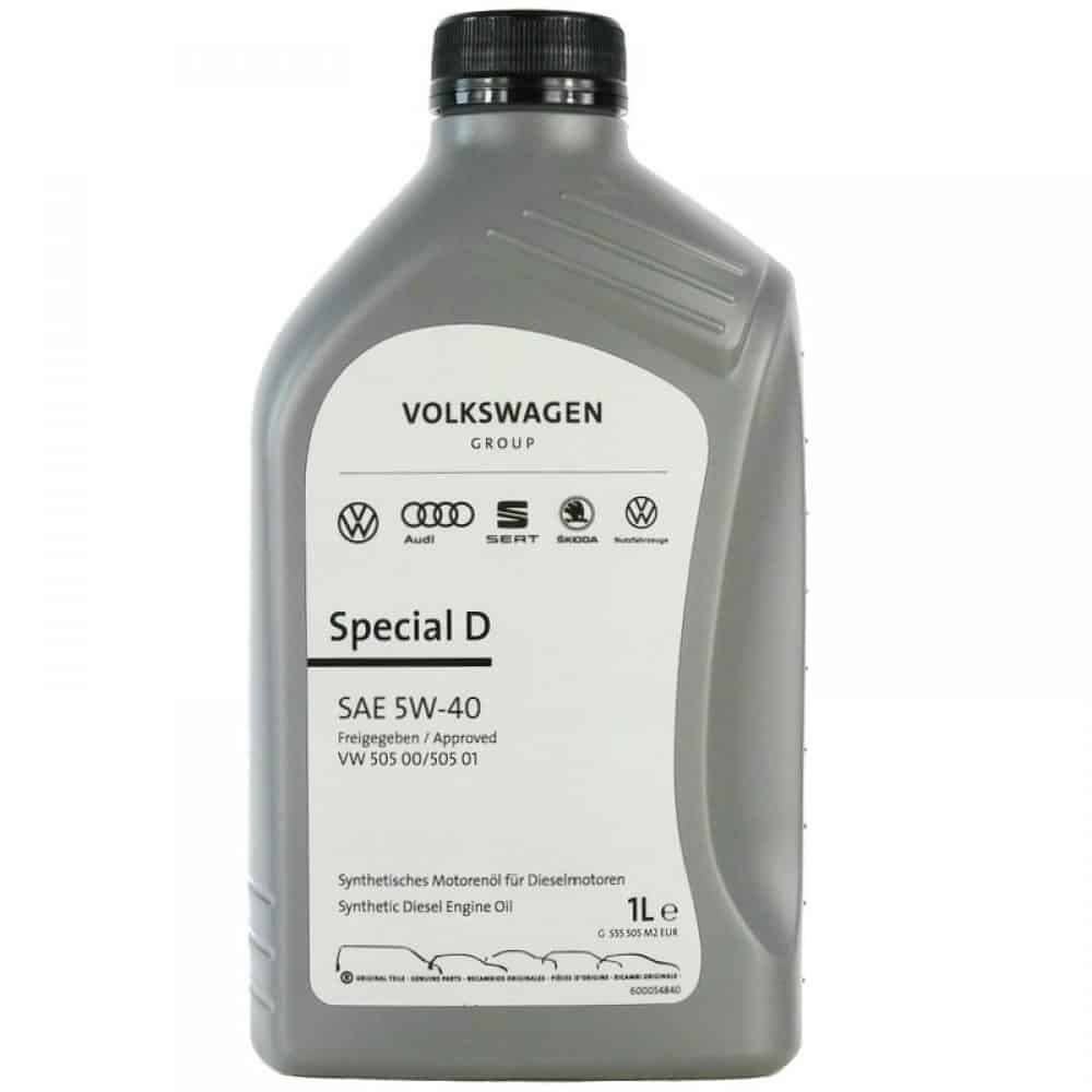 Оригинално масло VOLKSWAGEN G   S55 505 M2 SPECIAL D 5W40 1L Оригинално масло VOLKSWAGEN G S55 505 M2 SPECIAL D 5W40 1L