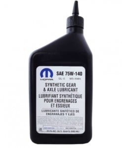 Масло MOPAR 75W140 68218657AB 1L