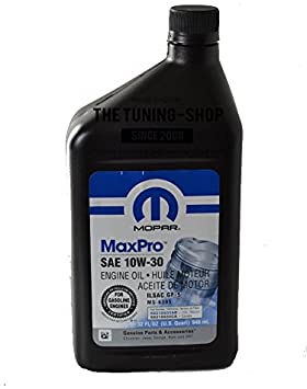 Масло Mopar MaxPro Chrysler 10W30 - 68218930AB - 1L Масло Mopar MaxPro Chrysler 10W30 - 68218930AB - 1L