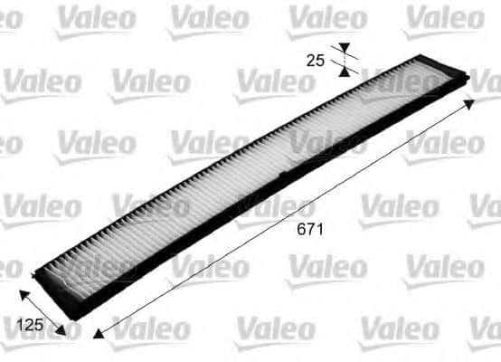 Филтър въздух за вътрешно пространство (698489 - VALEO)