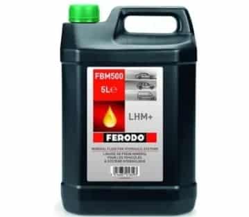Хидравлична течност FBM500 / FERODO LHM+ 5L Хидравлична течност FBM500 / FERODO LHM+ 5L