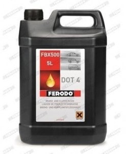 Спирачна течност FERODO FBX500 DOT 4 - 5L