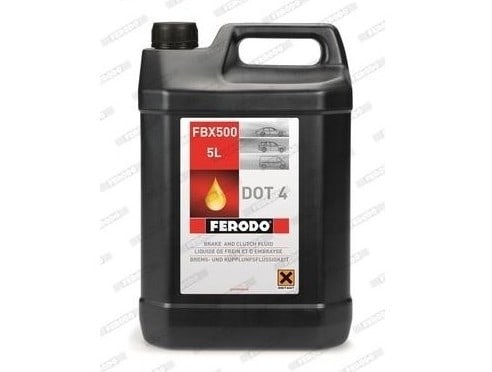 Спирачна течност FERODO FBX500 DOT 4 - 5L Спирачна течност FERODO FBX500 DOT 4 - 5L