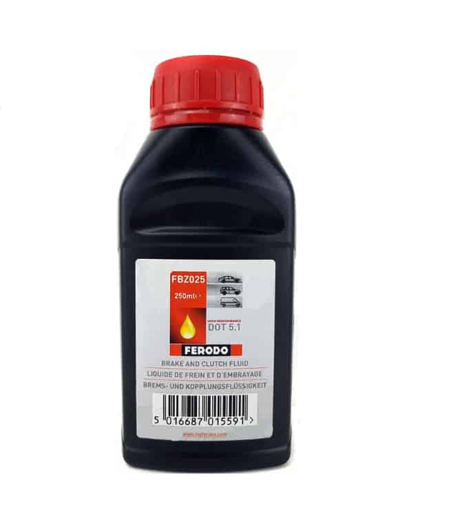 Спирачна течност FERODO FBZ025 DOT5.1 - 0.250L Спирачна течност FERODO FBZ025 DOT5.1 - 0.250L