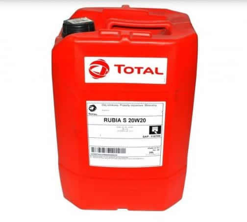 Масло TOTAL RUBIA SX 20W20 - 20 литра Масло TOTAL RUBIA SX 20W20 - 20 литра